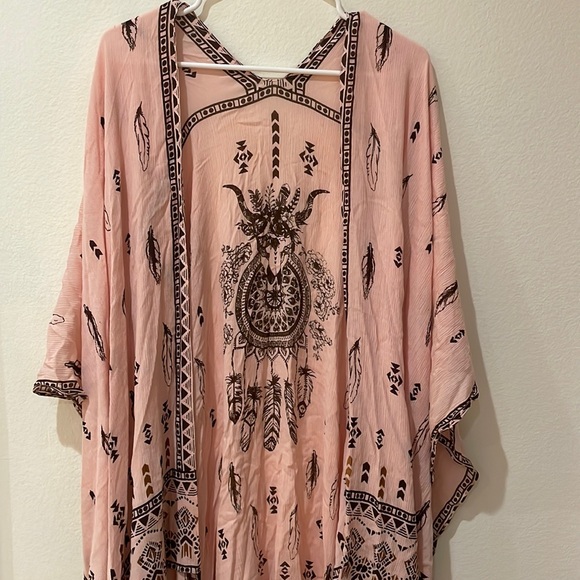 ASOS Pink Kimono - Picture 1 of 4
